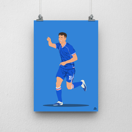 Jack Ellis Carlisle United Print – Official Artwork