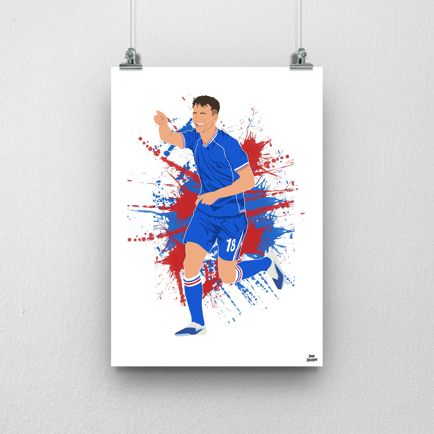 Jack Ellis Carlisle United Print – Official Artwork