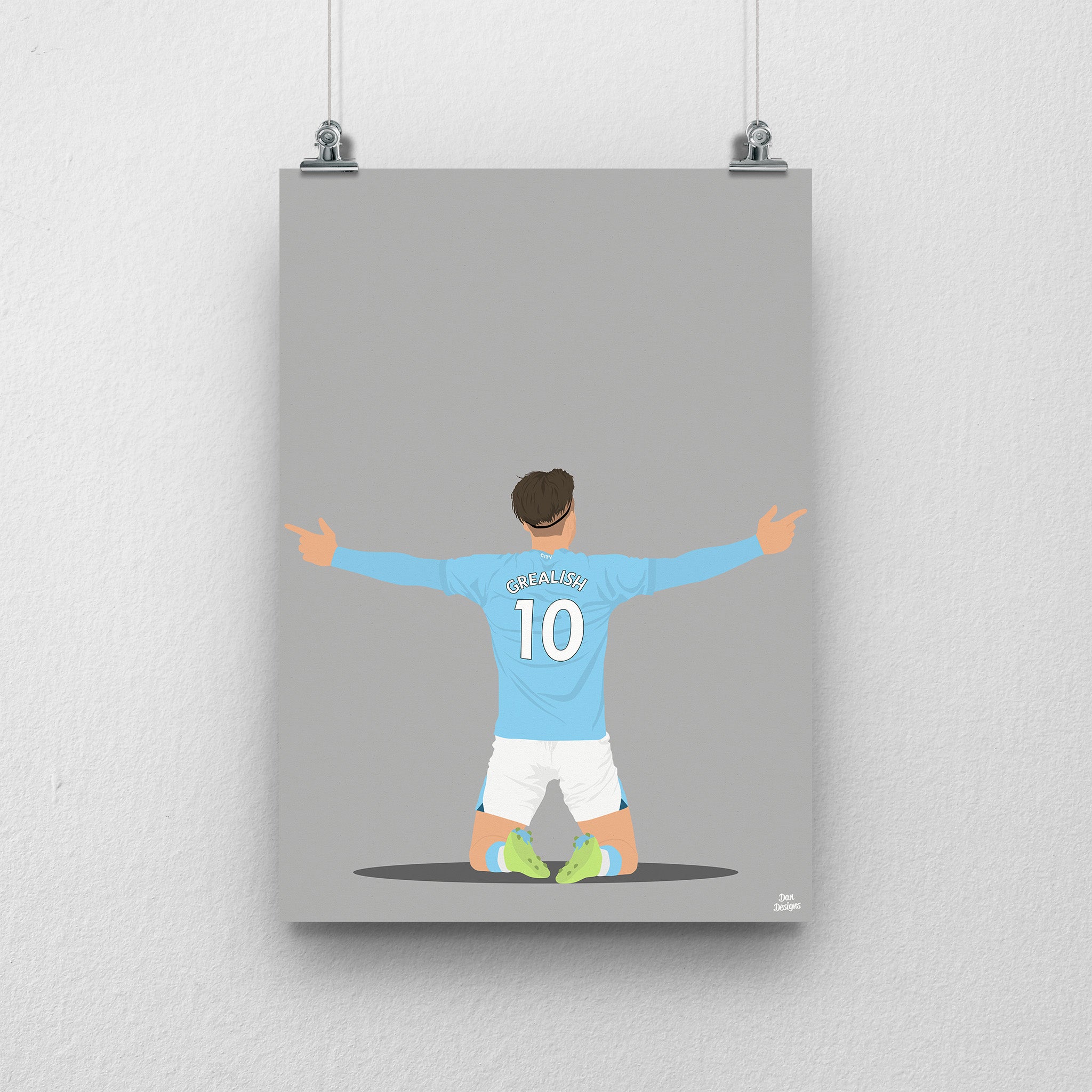 Jack Grealish Print – dandesignsgb