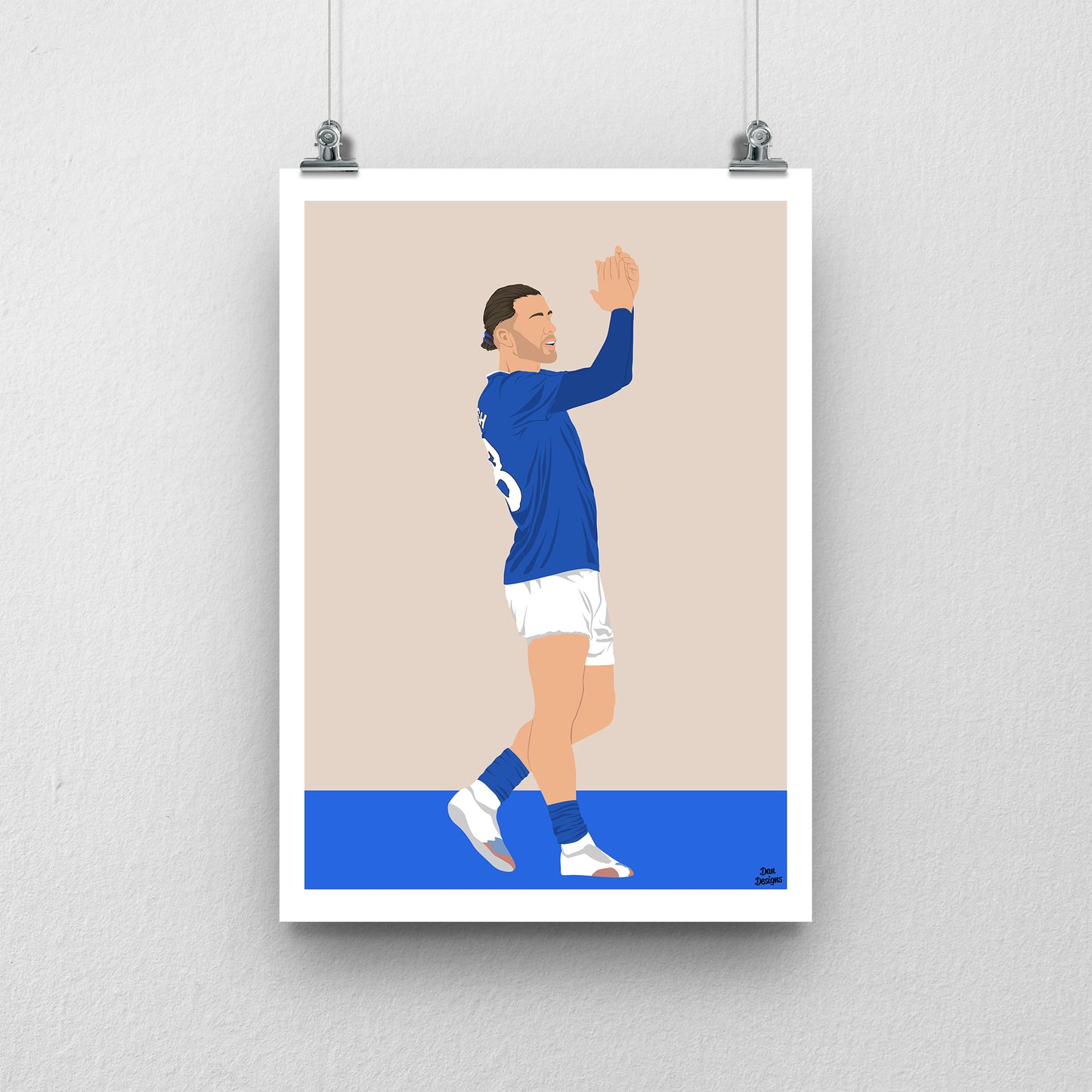 Jack Grealish Everton Print
