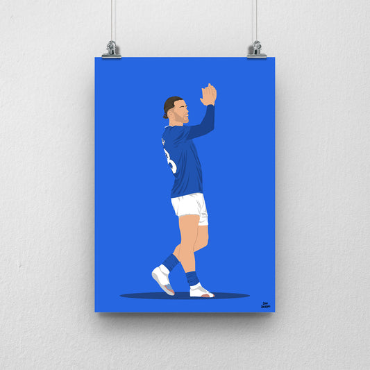 Jack Grealish Everton Print