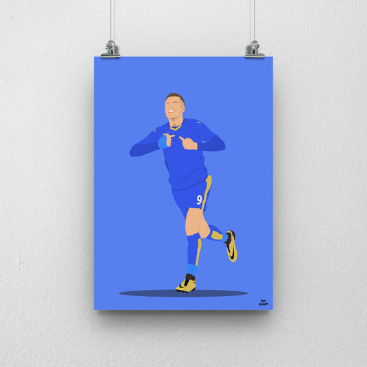 Jamie Vardy Print