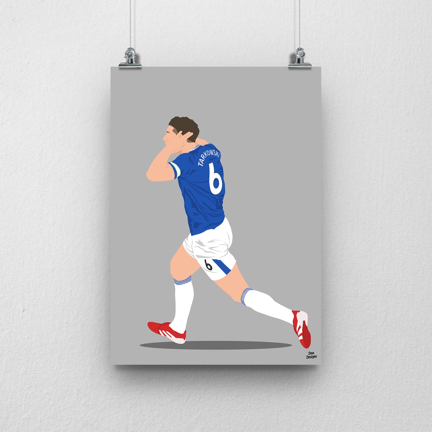 James Tarkowski Print