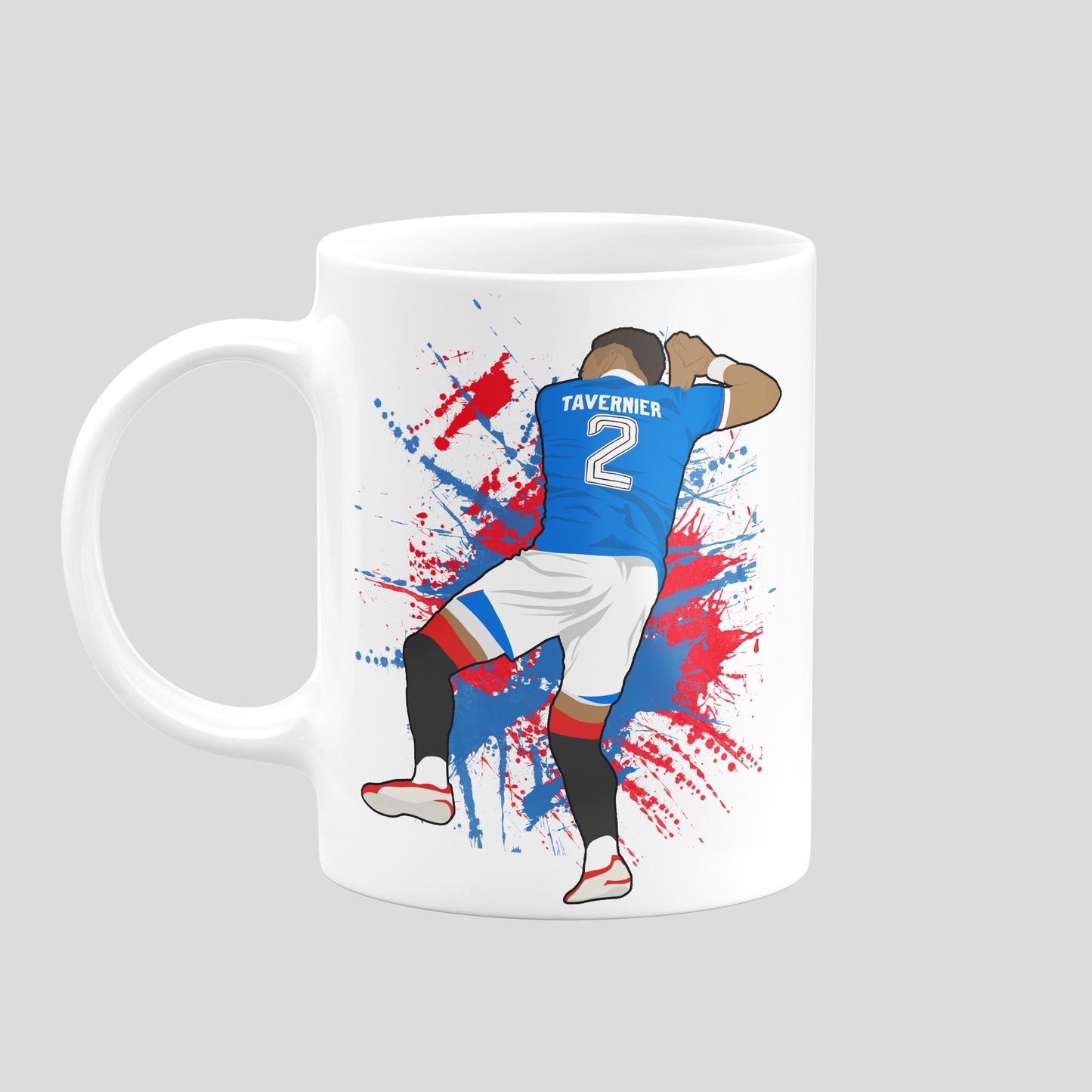 James Tavernier Rangers Mug – Football Artwork