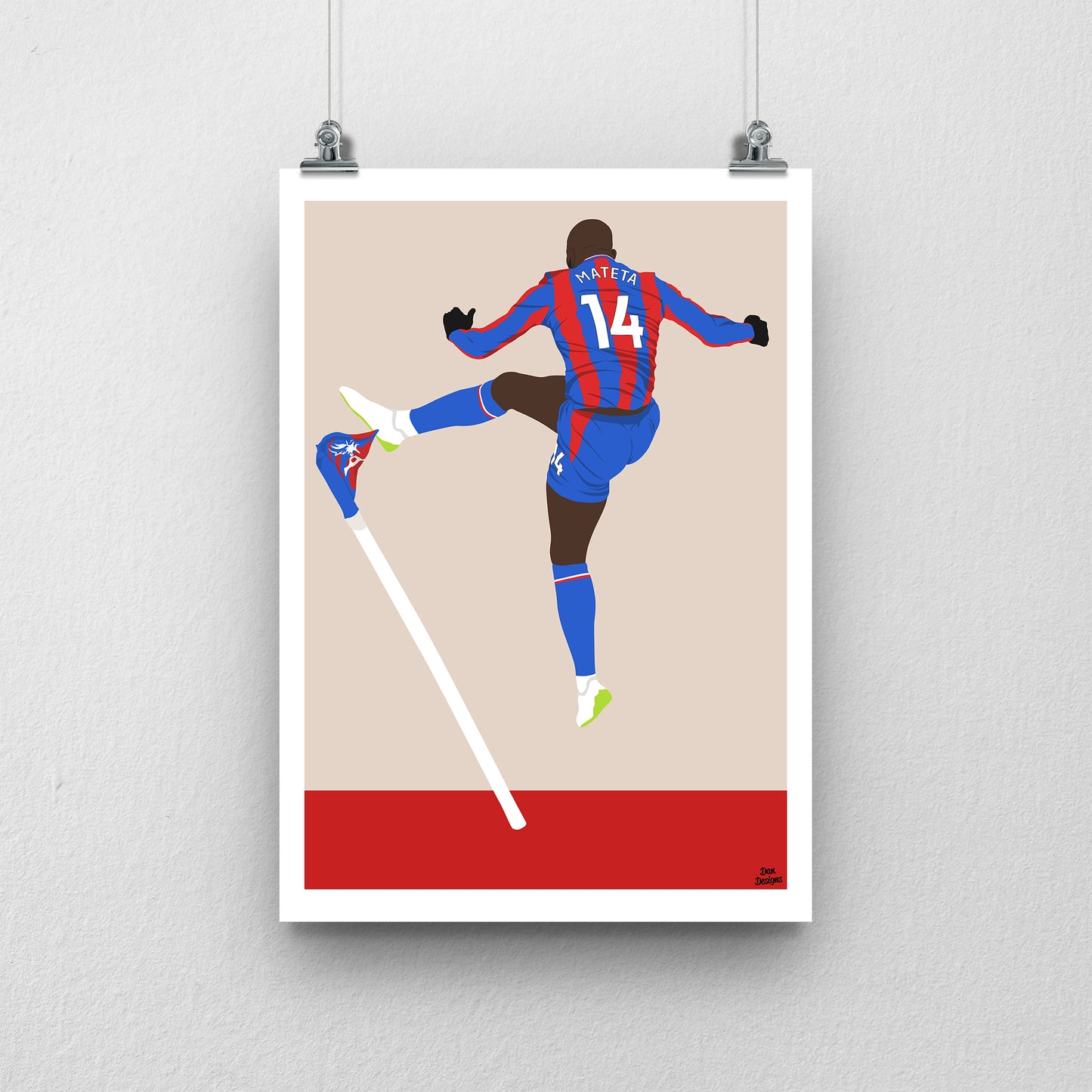 Jean-Philippe Mateta Crystal Palace Poster
