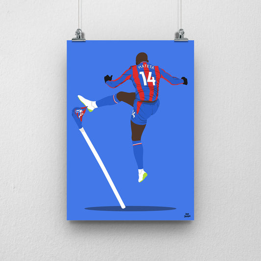Jean-Philippe Mateta Crystal Palace Poster