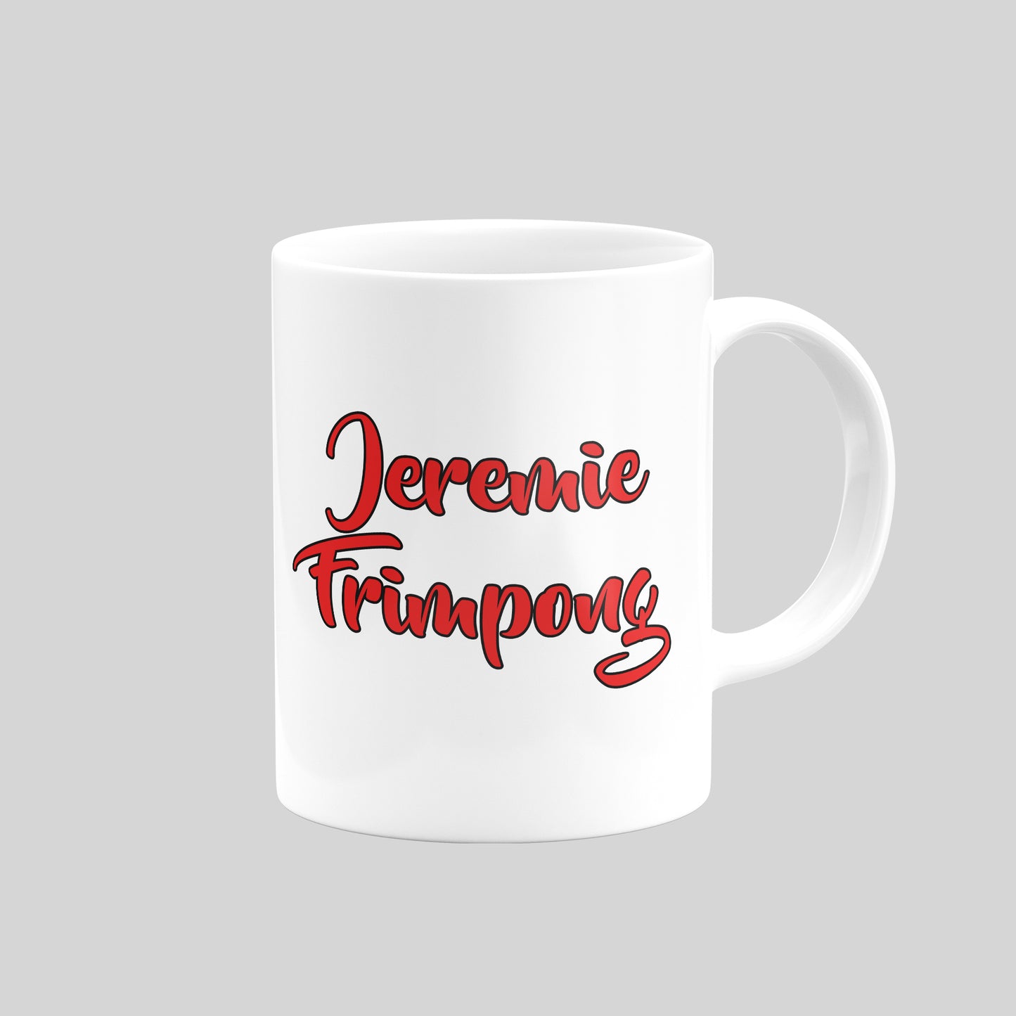 Jeremie Frimpong Mug – Football Artwork