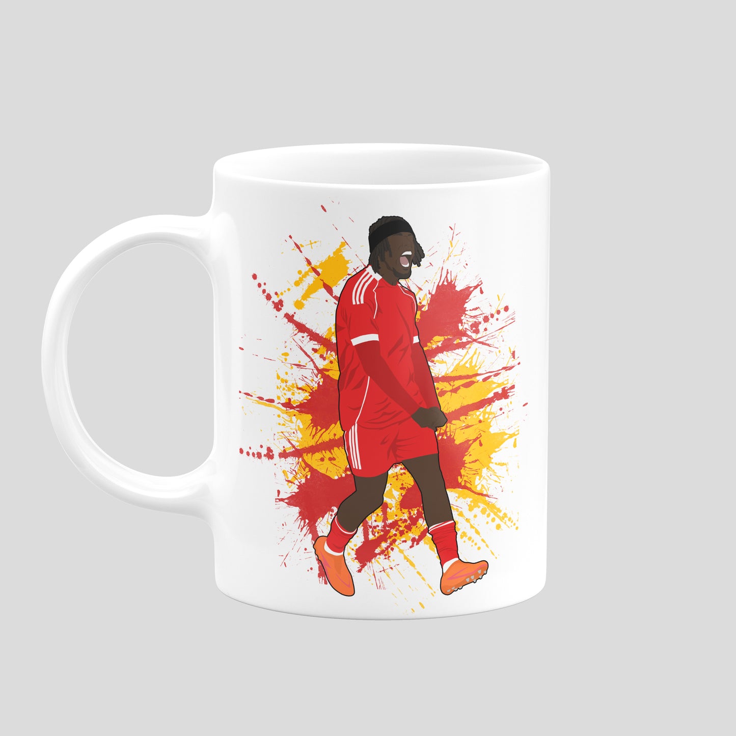 Jeremie Frimpong Mug – Football Artwork