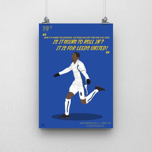 Jermaine Beckford Print – FA Cup Football Poster