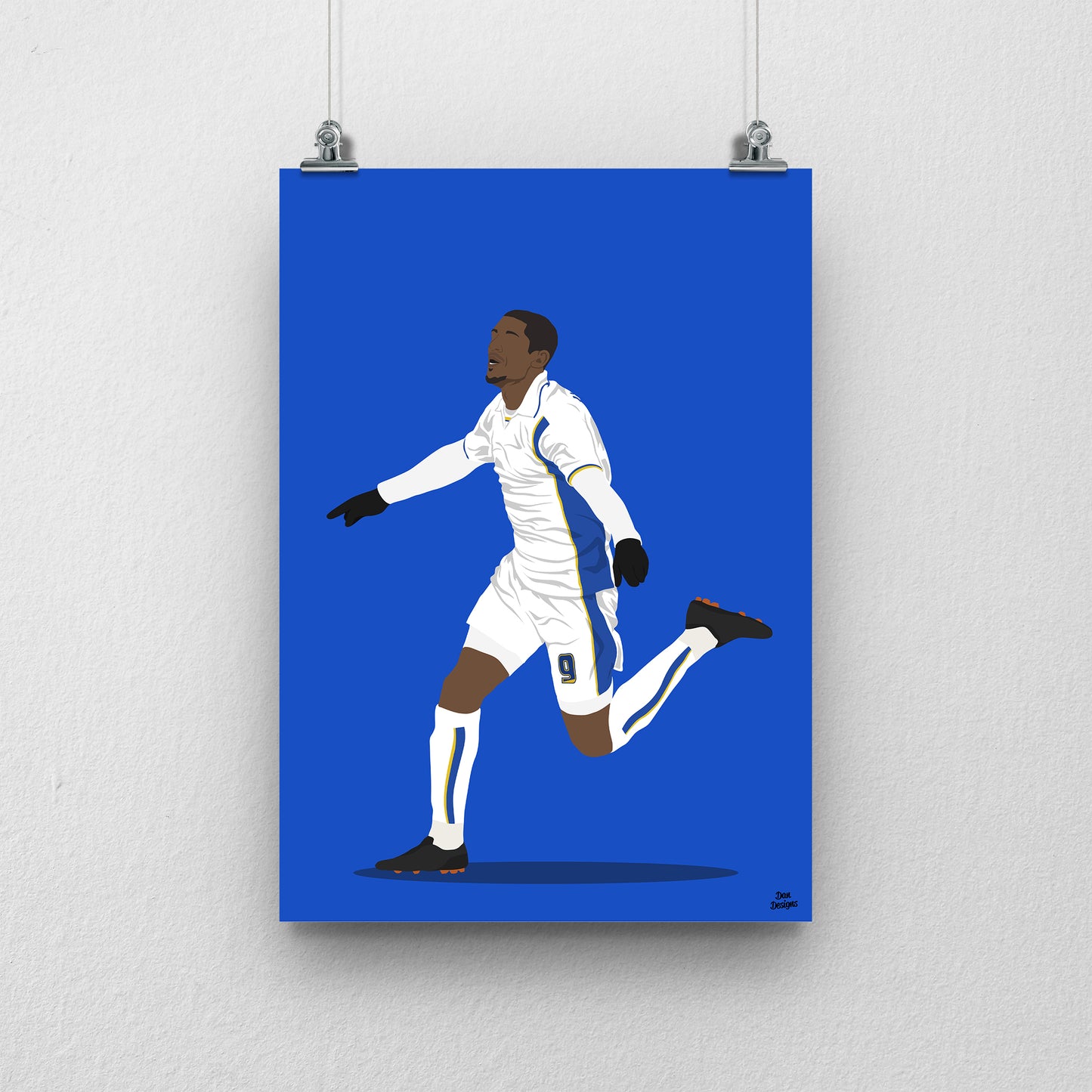 Jermaine Beckford Print – FA Cup Football Poster