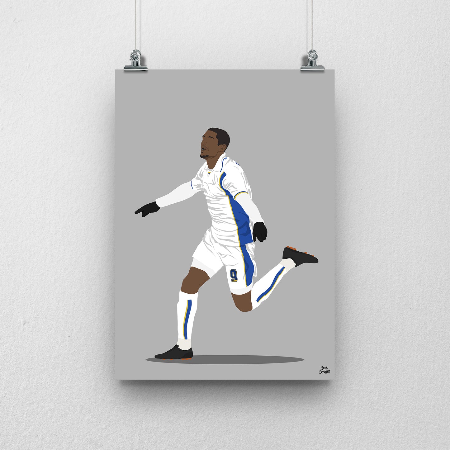 Jermaine Beckford Print – FA Cup Football Poster