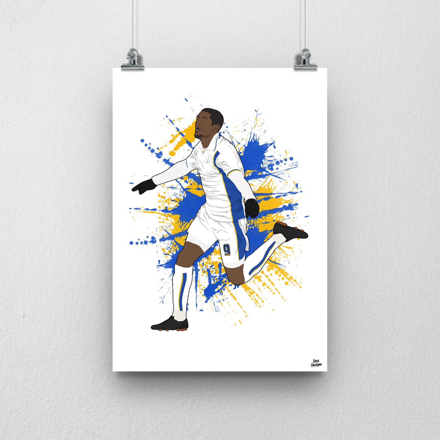 Jermaine Beckford Print – FA Cup Football Poster