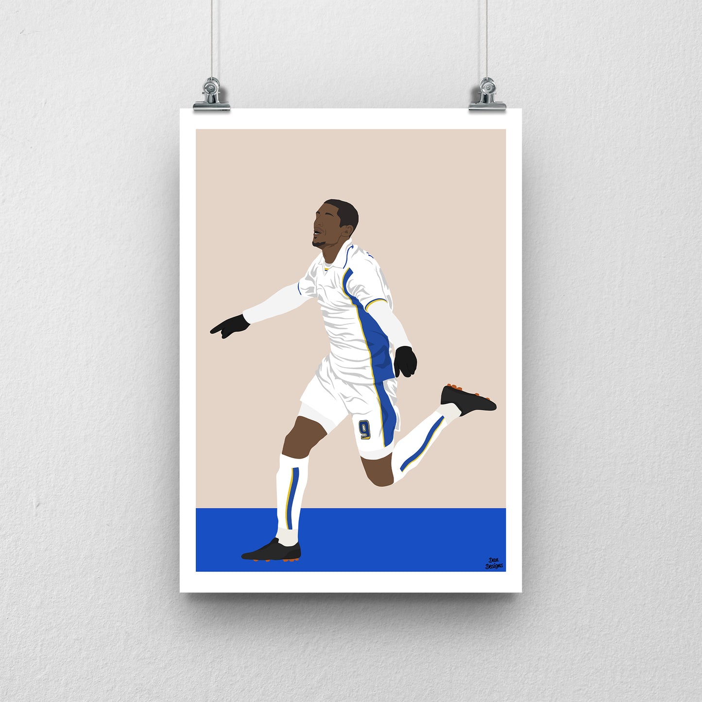 Jermaine Beckford Print – FA Cup Football Poster