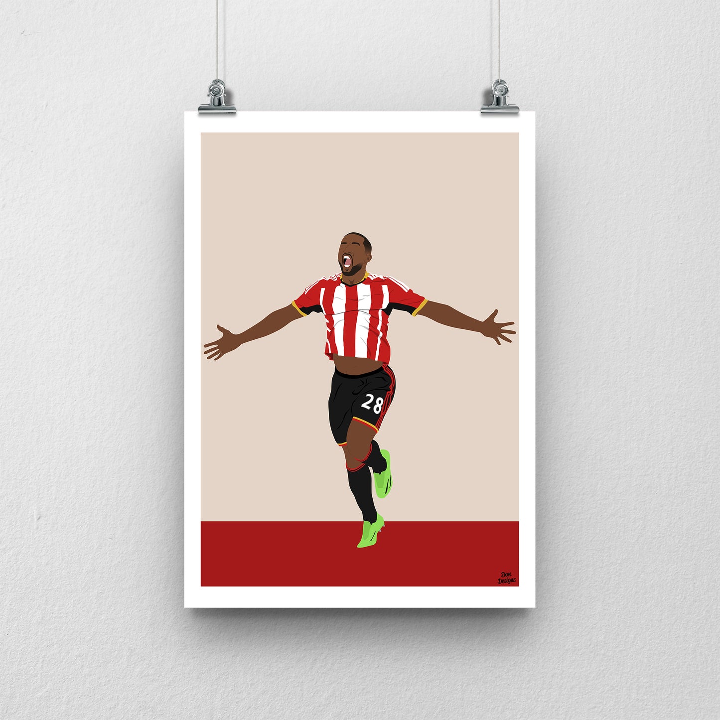 Jermain Defoe Print