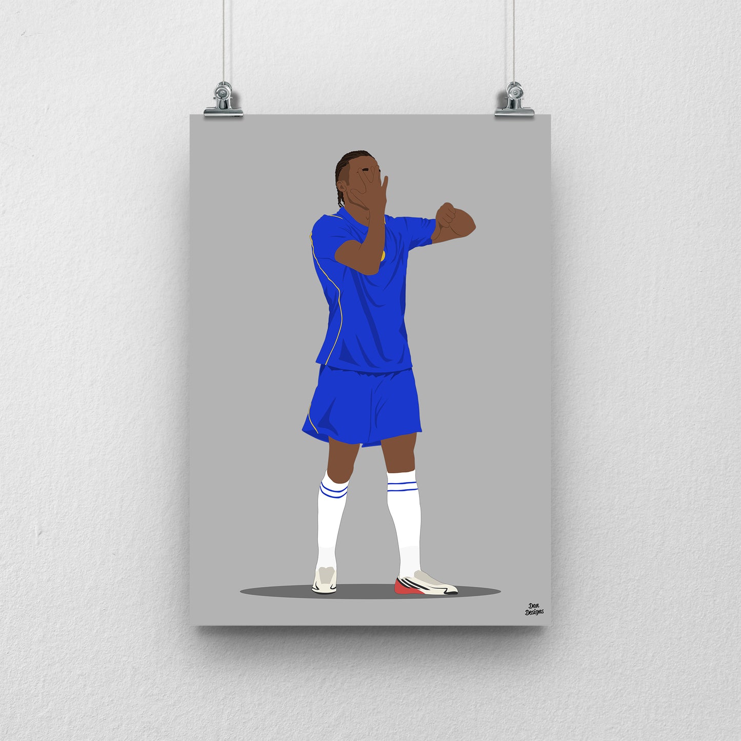 Joao Pedro Chelsea Print – Brazilian Forward Football Artwork