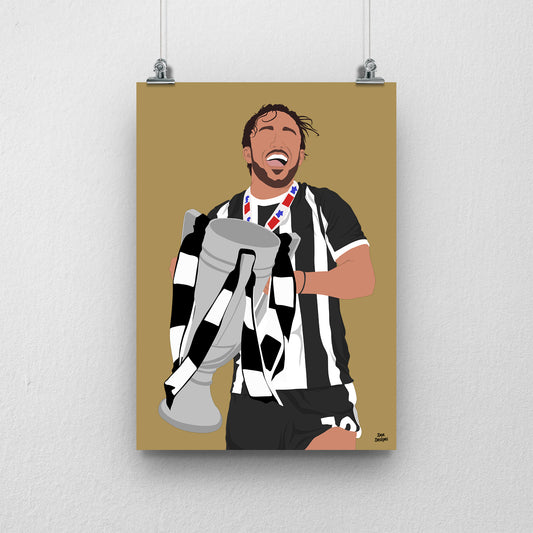 Jodi Jones Notts County Print – Football Artwork