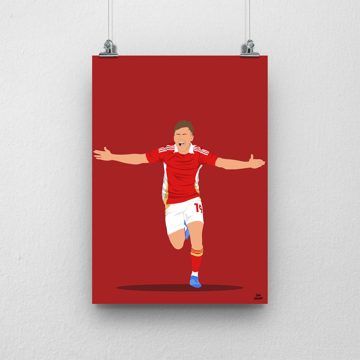 Joe Snowdon Print – Swindon Town Football Artwork