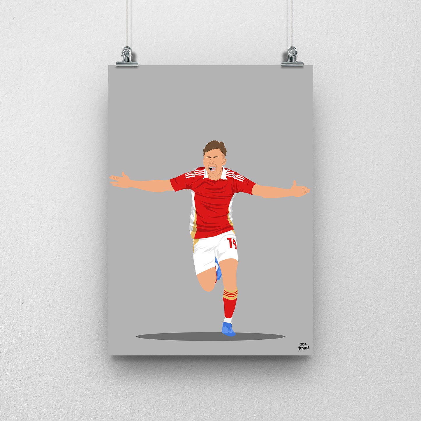 Joe Snowdon Print – Swindon Town Football Artwork