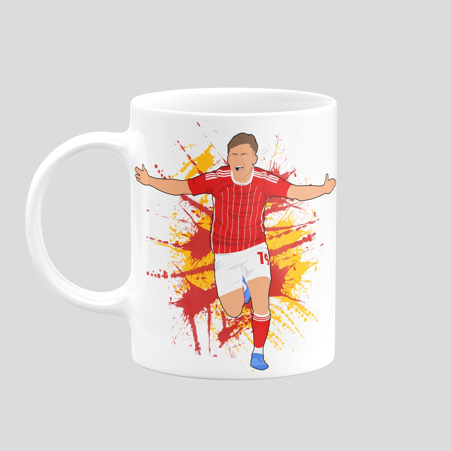 Joe Snowdon Mug – Swindon Town Football Artwork