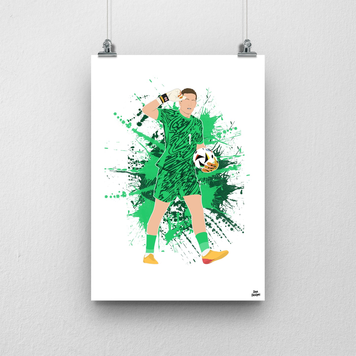 Jordan Pickford England Print