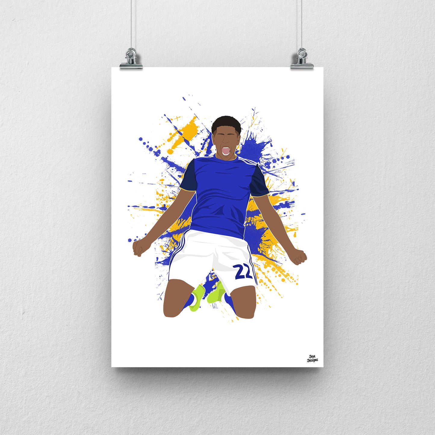 Jude Bellingham Print – Birmingham City Artwork