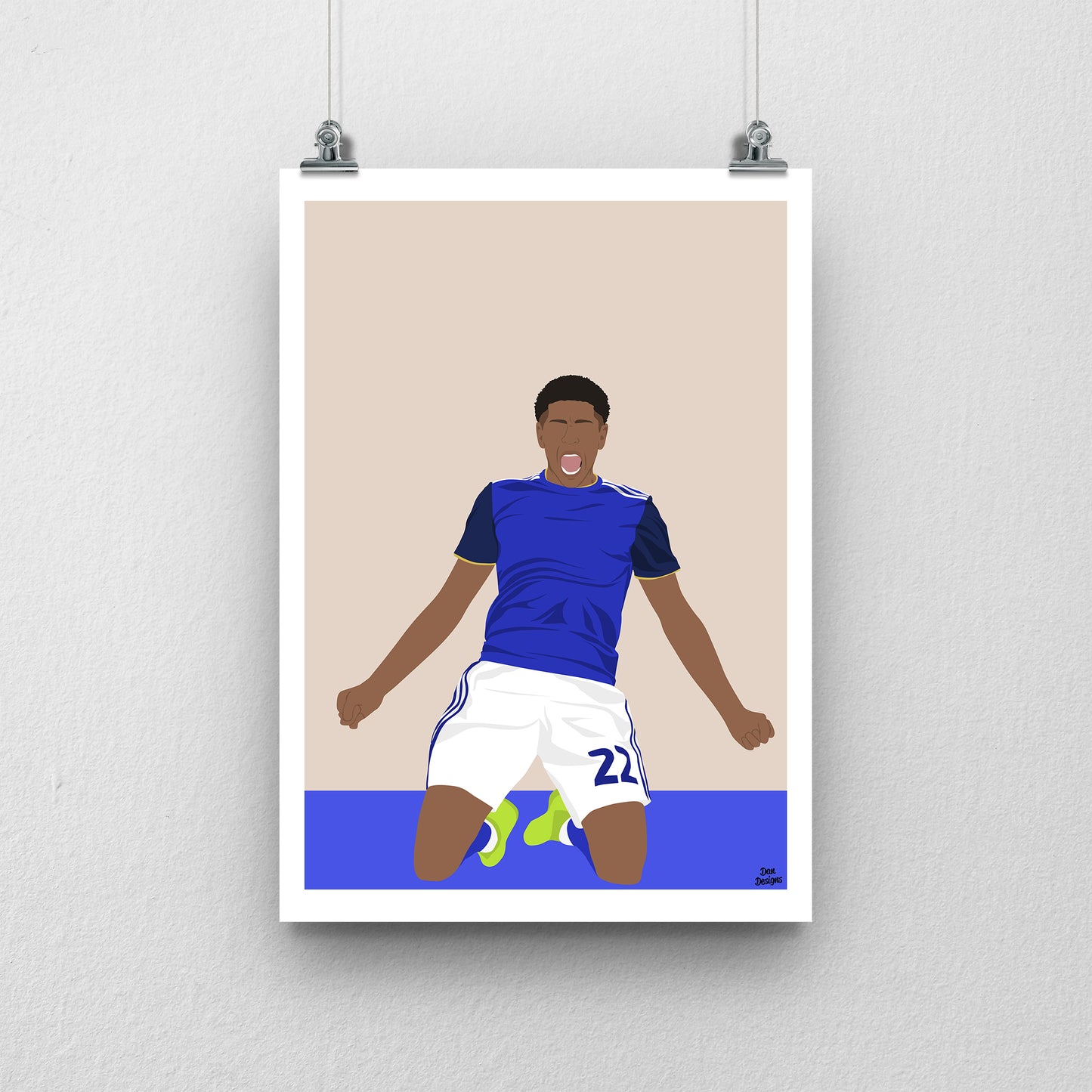 Jude Bellingham Print – Birmingham City Artwork