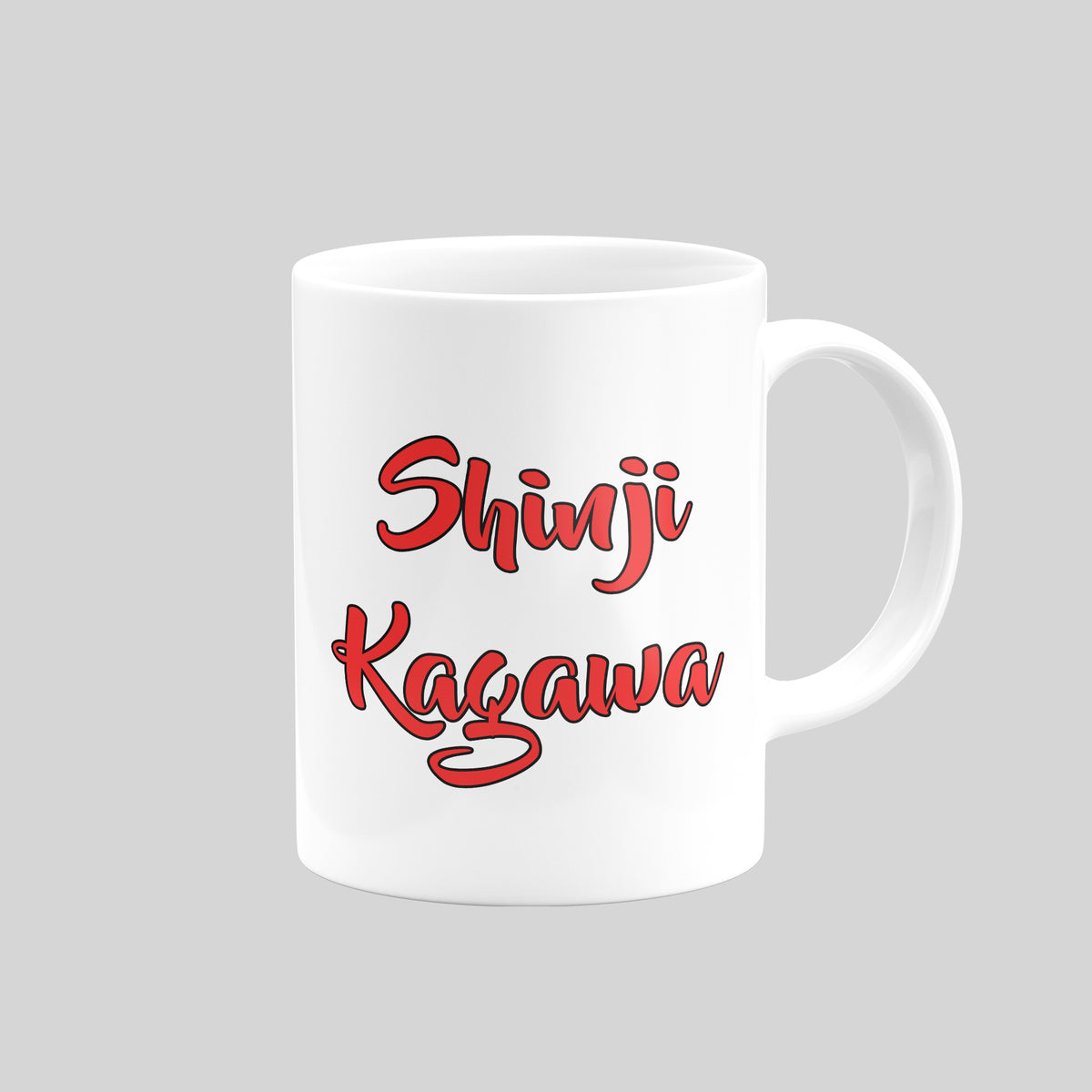 Shinji Kagawa Manchester United mug – reverse design