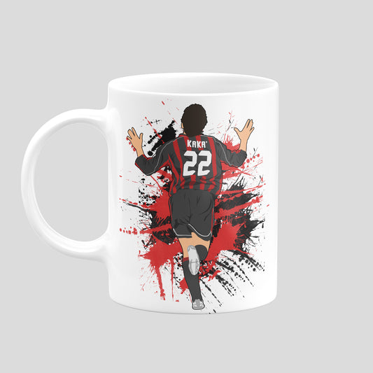 Kaká AC Milan mug – original football artwork