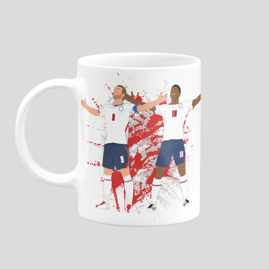 Harry Kane & Jude Bellingham England Mug – World Cup 2026 Football Mug