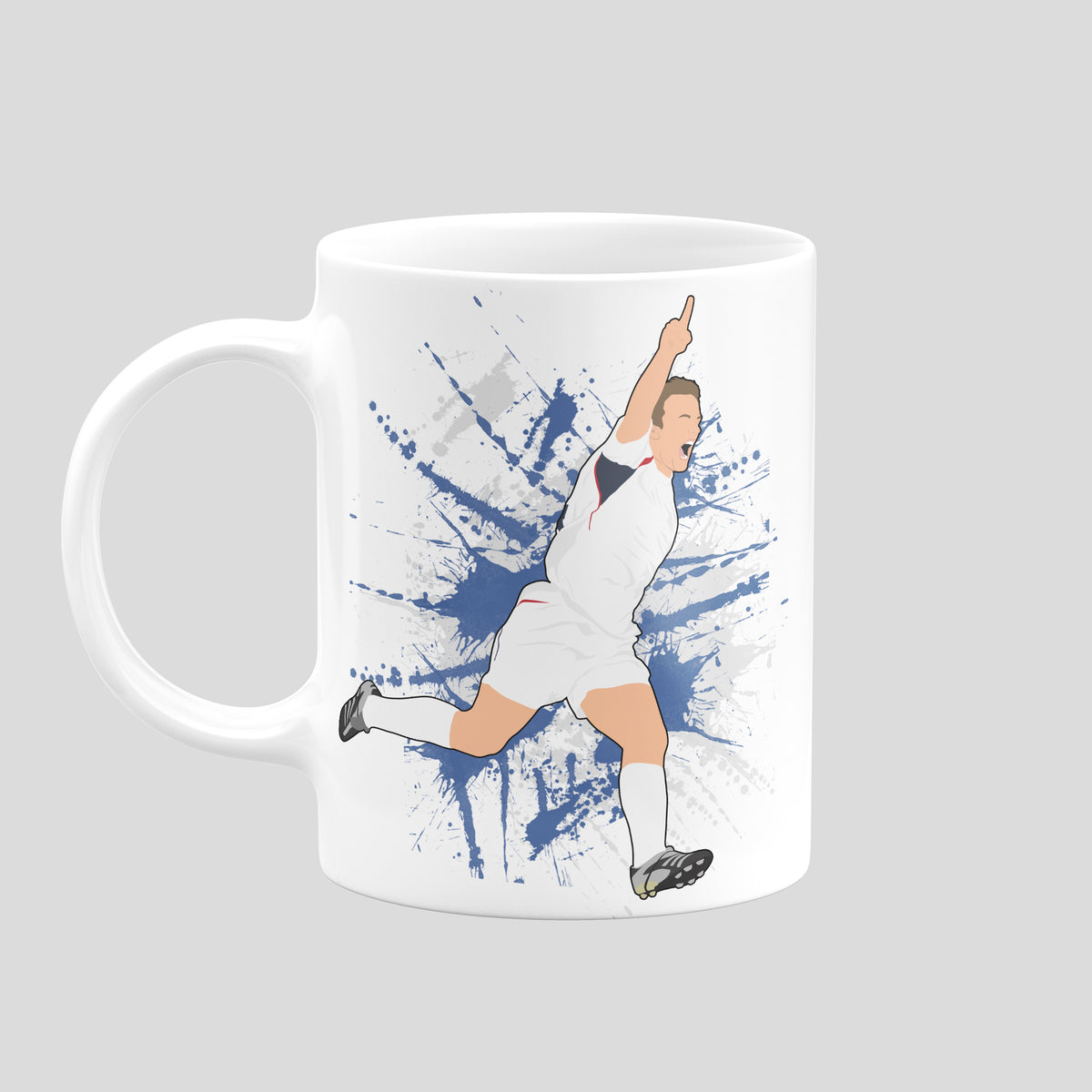 Kevin Davies Bolton Wanderers mug – original football artwork