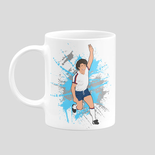 Kevin Keegan England mug – original football artwork