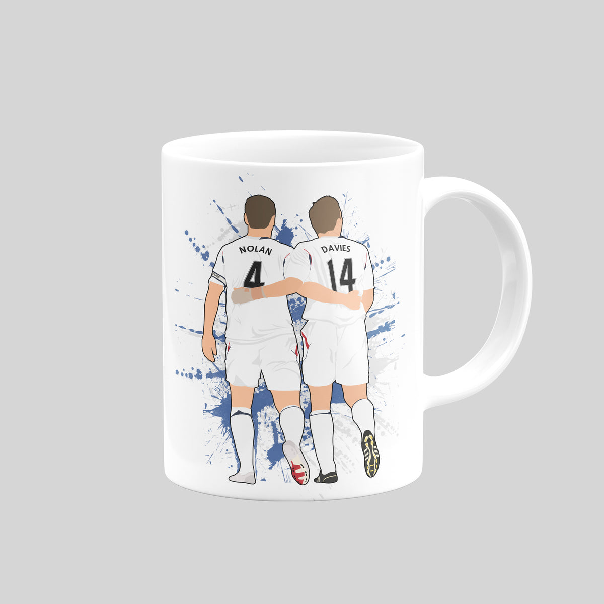 Kevin Nolan & Kevin Davies Bolton Wanderers mug – reverse design