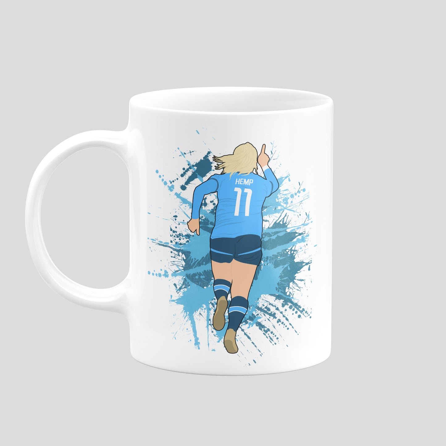 Lauren Hemp Man City Mug