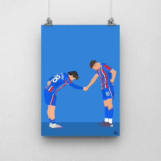 Regan Linney x Chris Conn-Clarke Carlisle United Print – Official Artwork