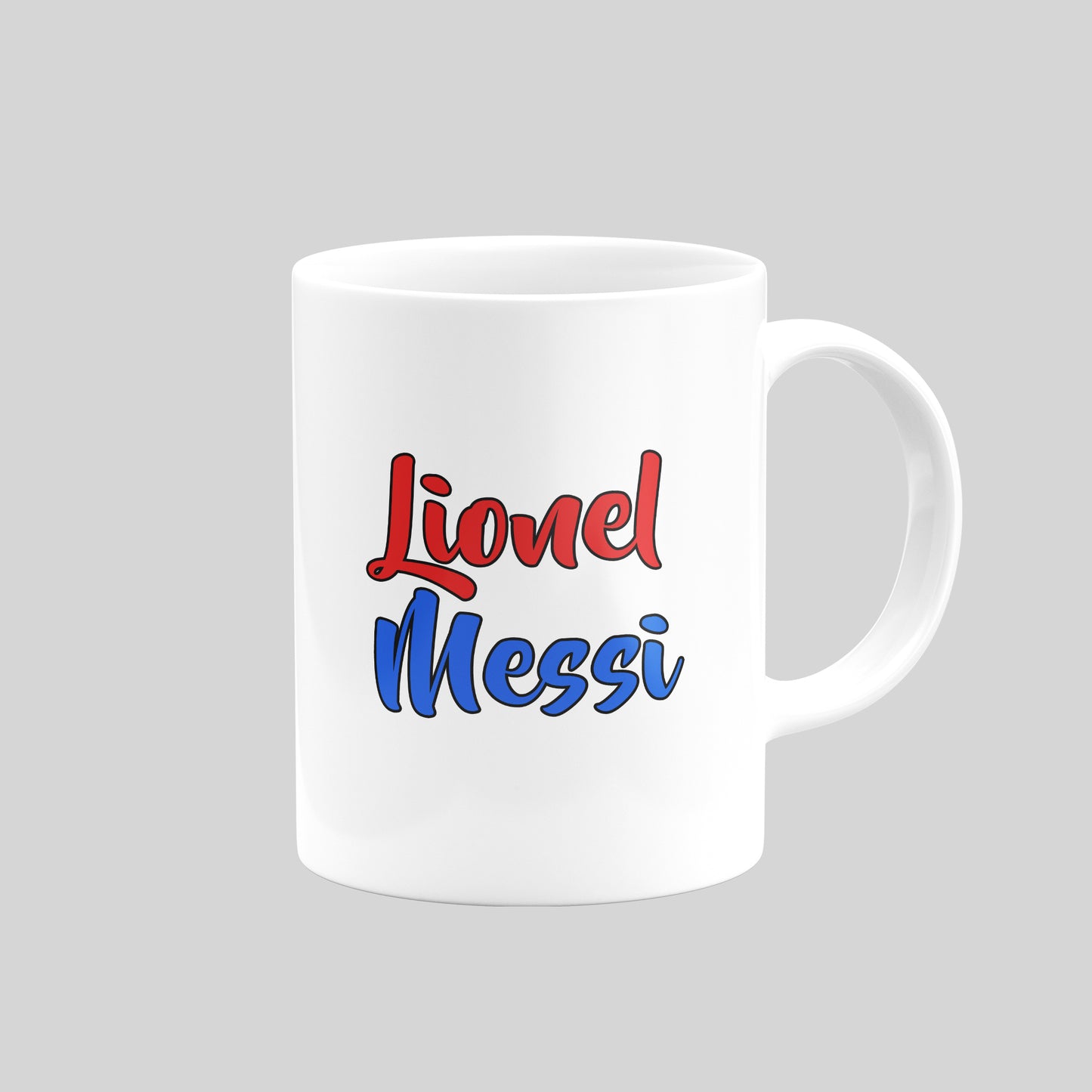 Lionel Messi Barcelona Mug – Football Artwork