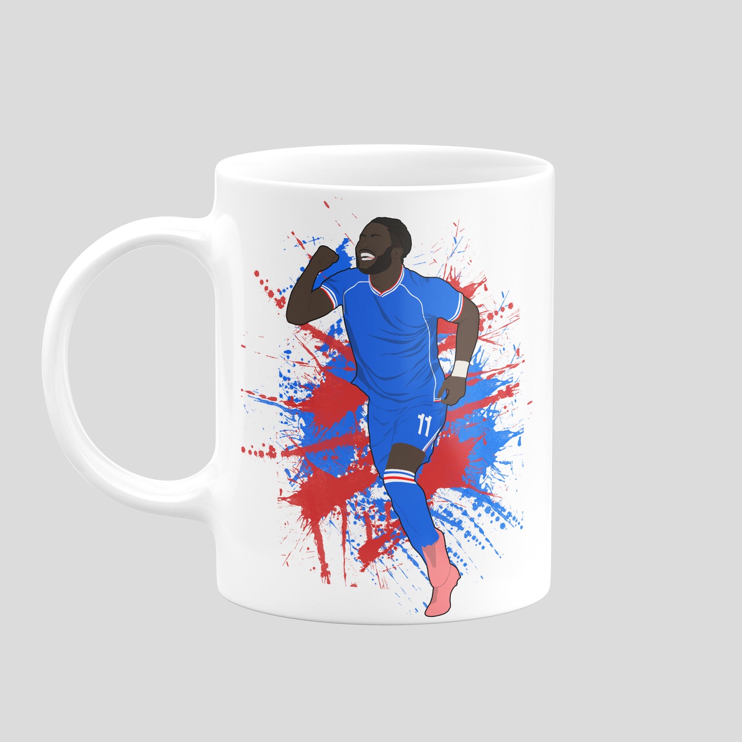 Junior Luamba Carlisle United Mug - Official Artwork