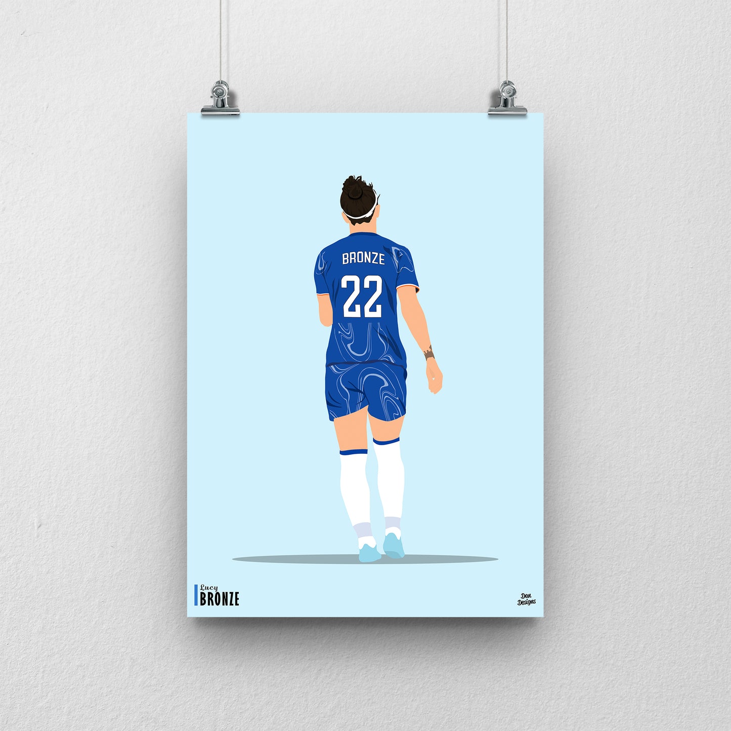 Lucy Bronze Chelsea Print