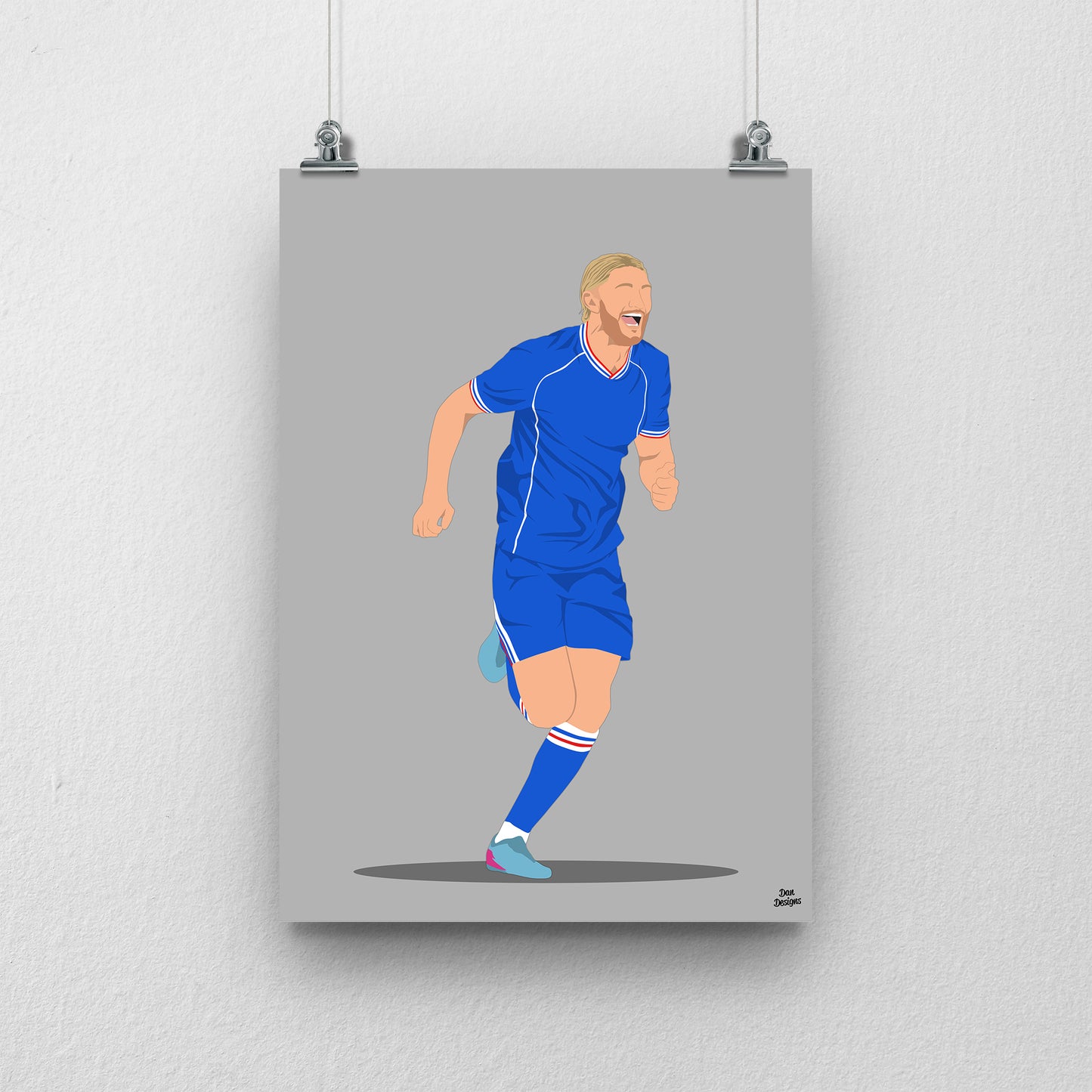 Luke Armstrong Carlisle United Print – Official Artwork