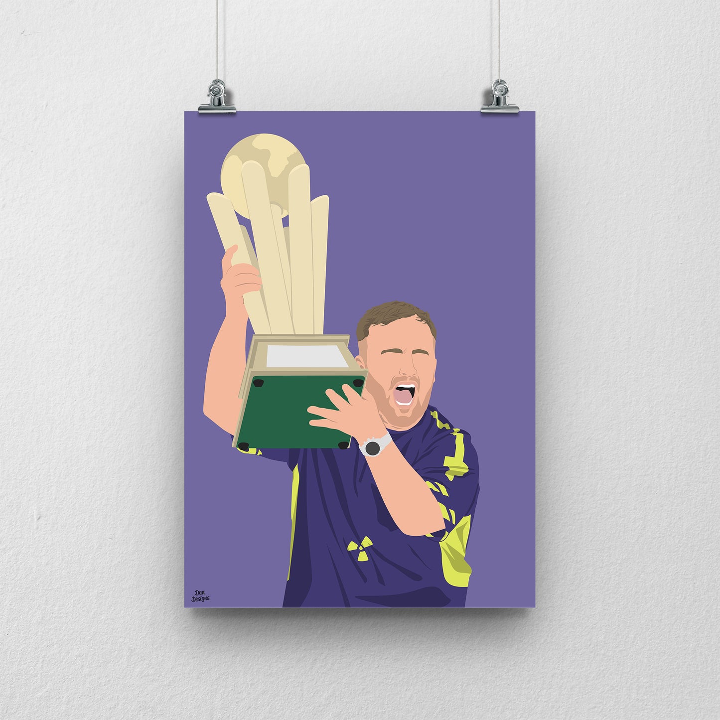 Luke Littler Darts Print