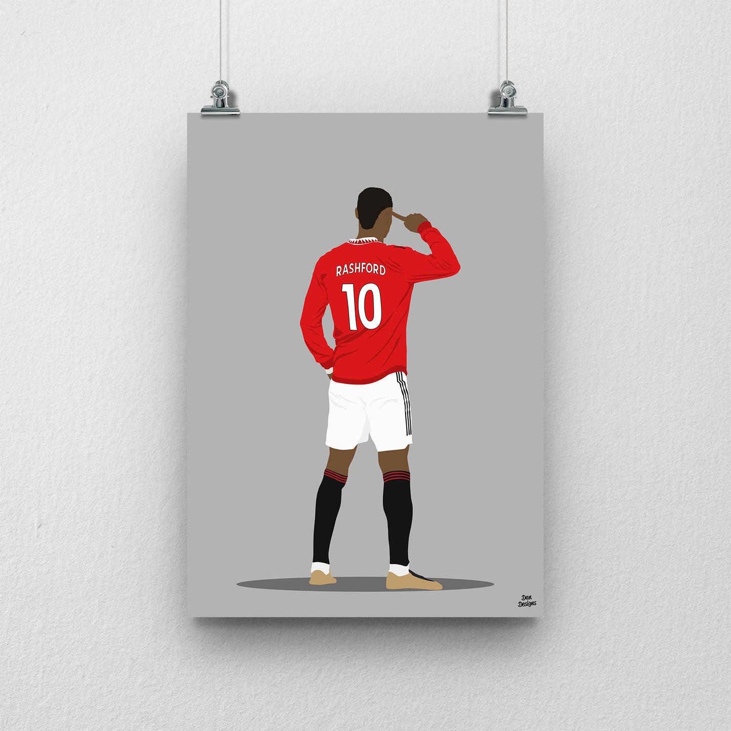 Marcus Rashford Man Utd Print