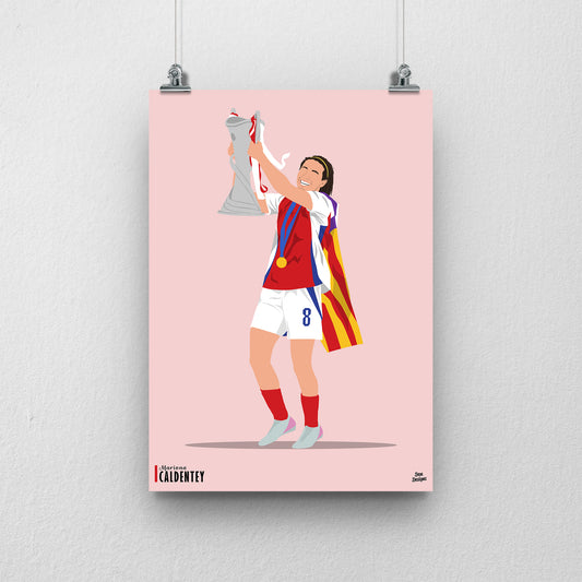 Mariona Caldentey Arsenal Print