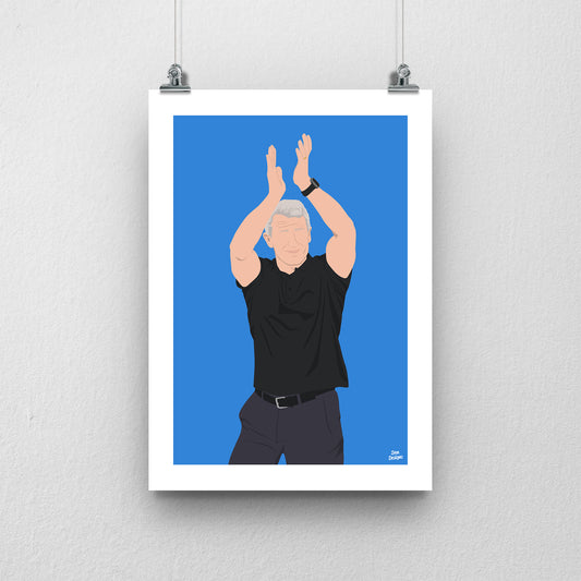 Mark Hughes Carlisle United Print – Official Artwork