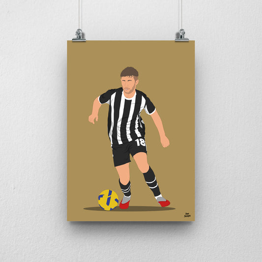 Matt Palmer Notts County Print – Football Artwork