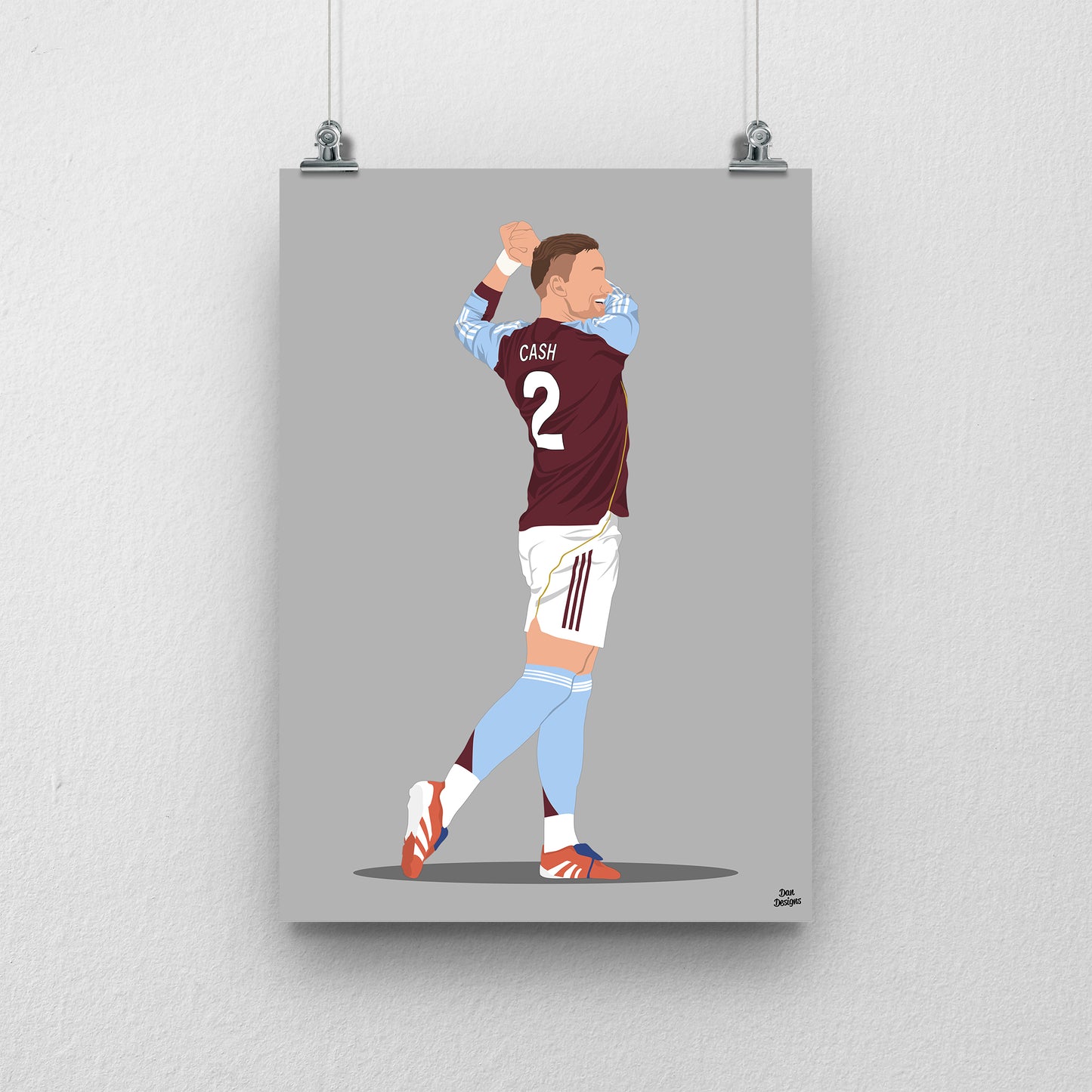 Matty Cash Aston Villa Print – Football Artwork
