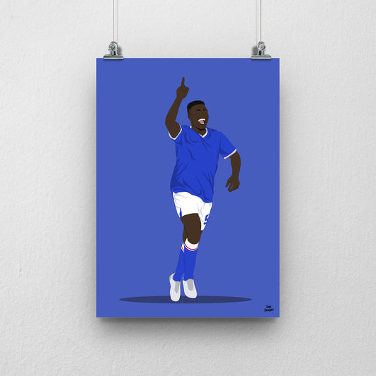 Azor Matusiwa Ipswich Town Print – Football Poster