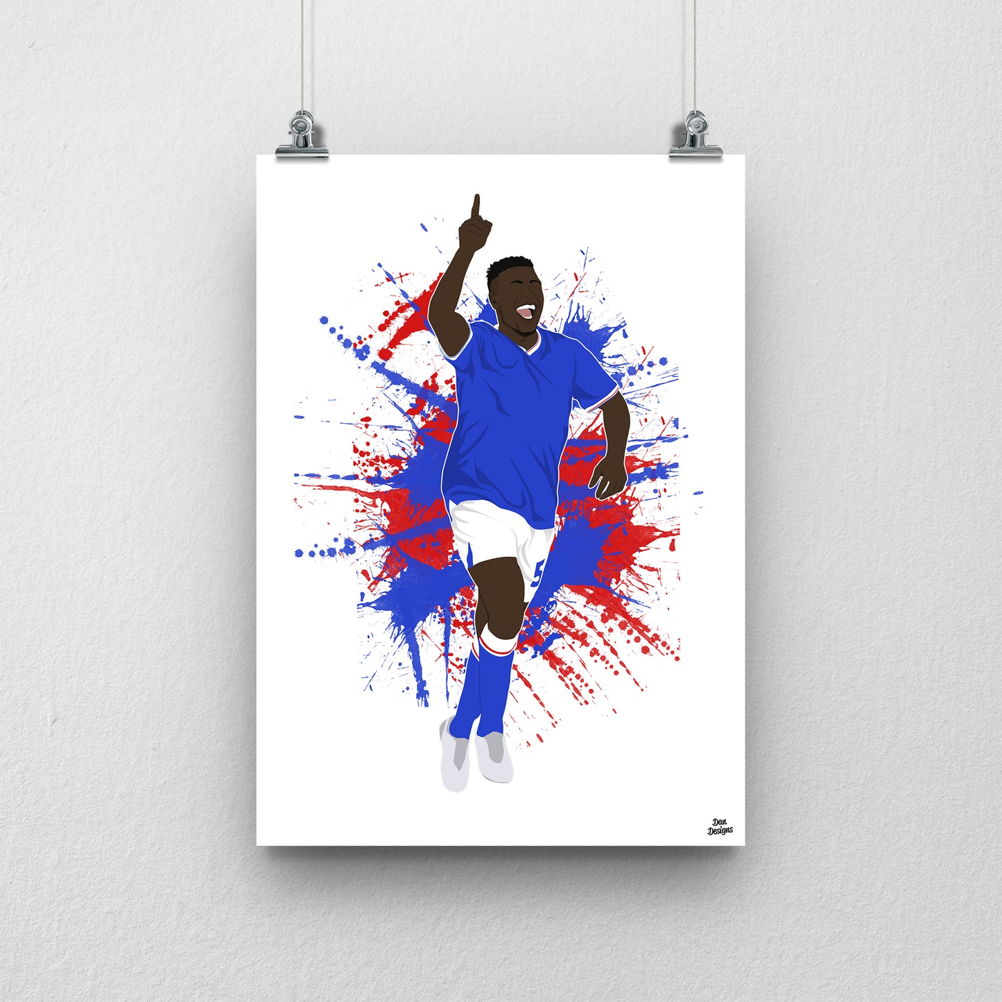 Azor Matusiwa Ipswich Town Print – Football Poster