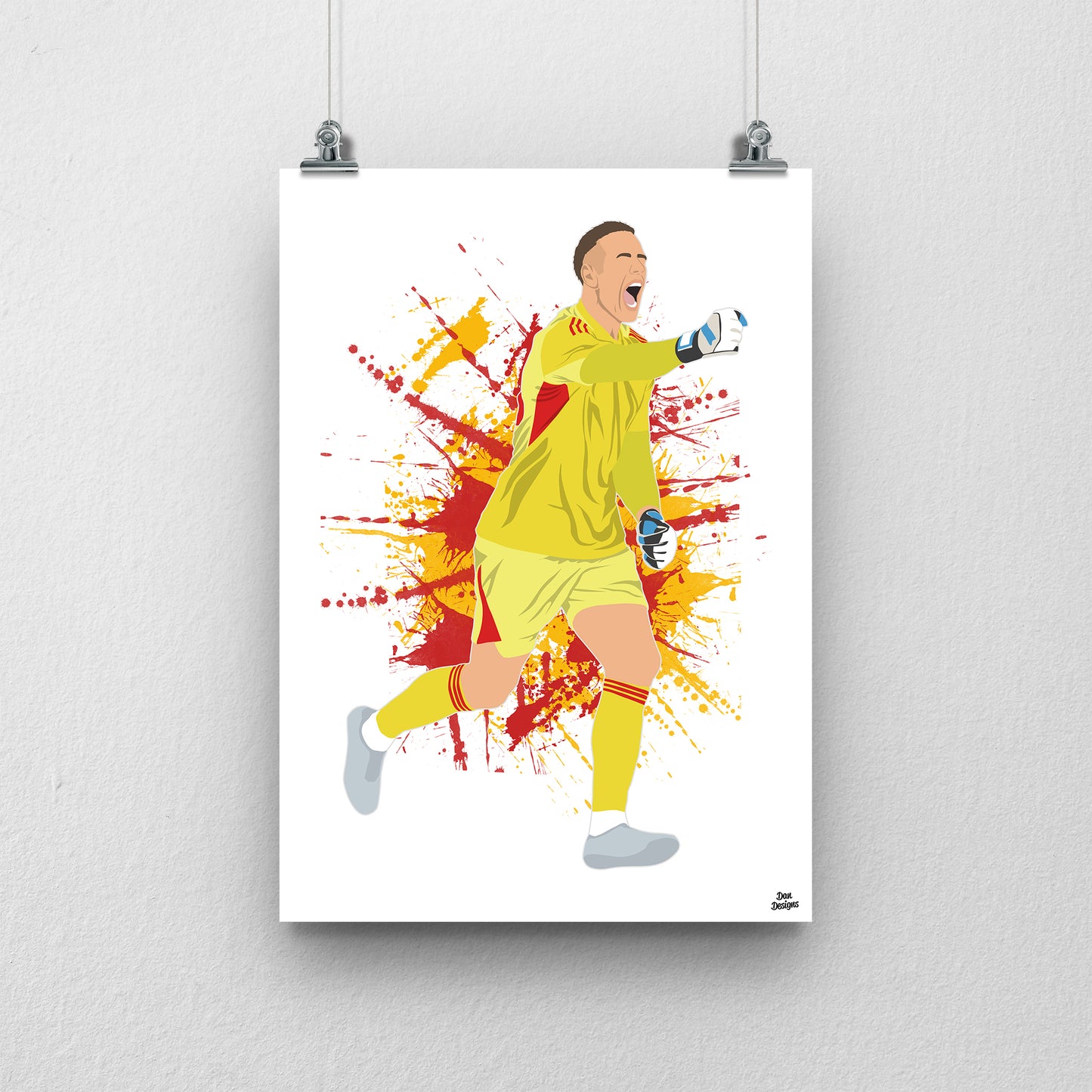 Matz Sels Nottingham Forest Print – Goalkeeper Artwork