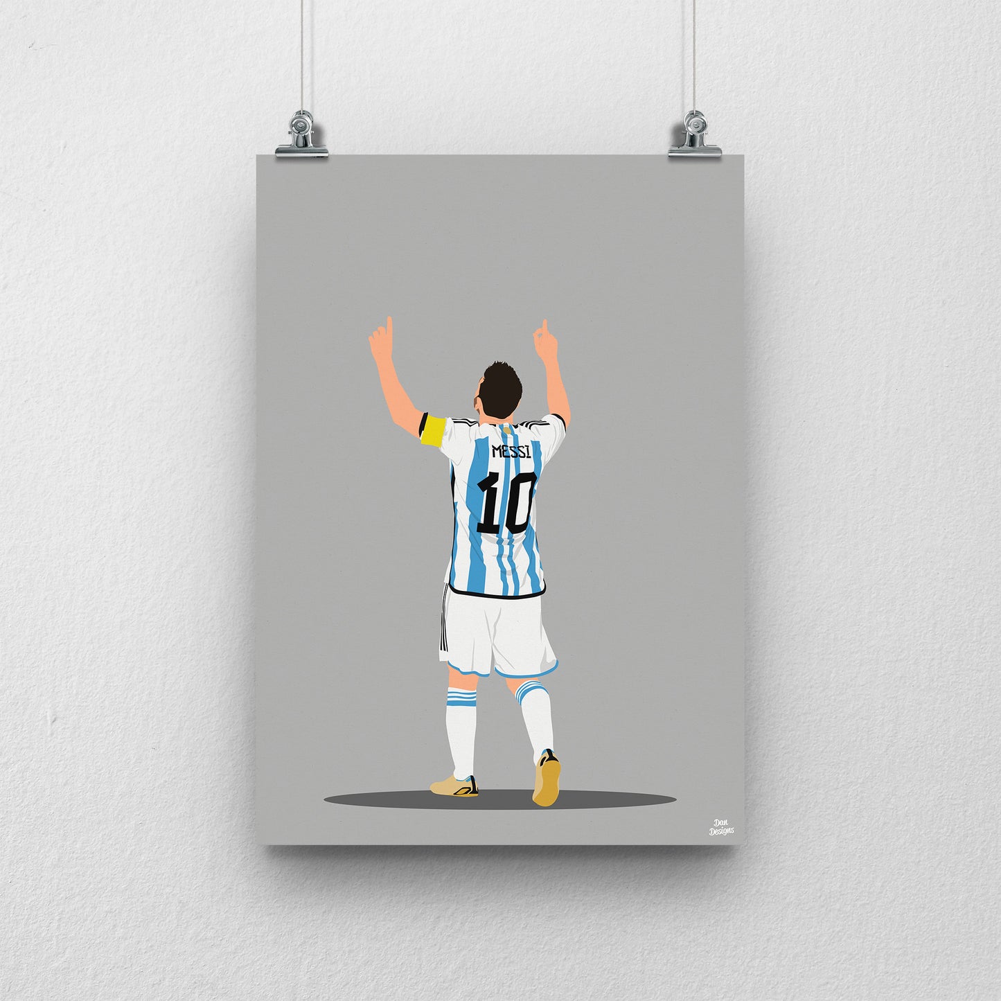 Messi Argentina Print