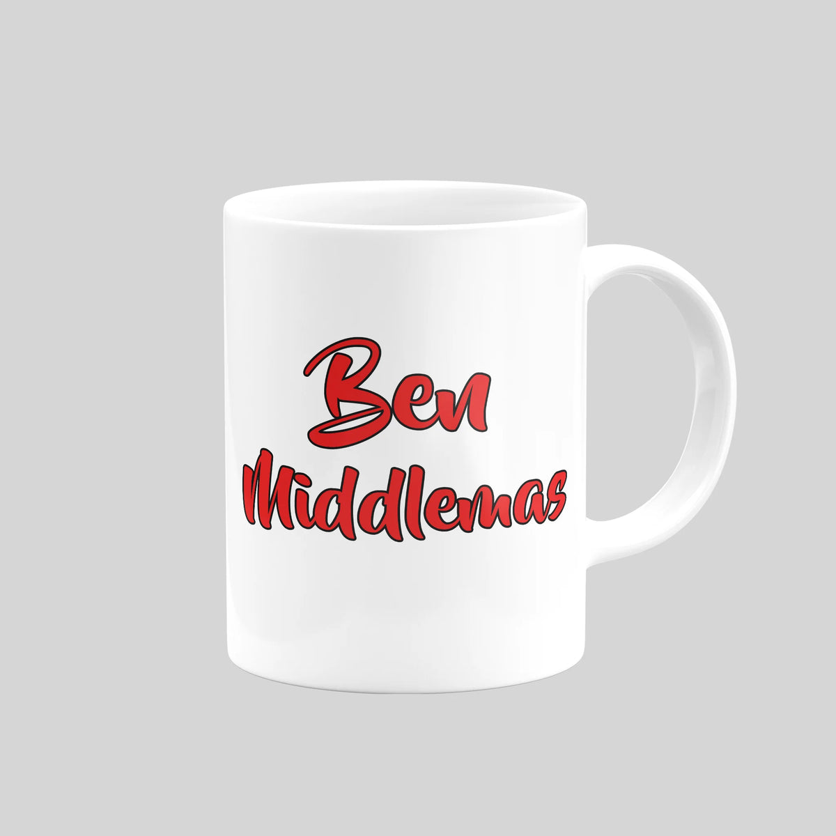 Ben Middlemas Swindon Town mug – reverse design