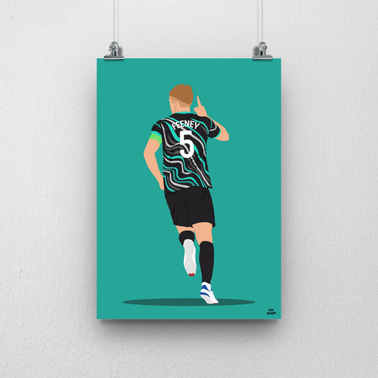 Morgan Feeney Carlisle United Print – Official Artwork